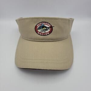 Bass Pro Shop Offshore Angler Visor Cap Strapback Hat Fishing Boating